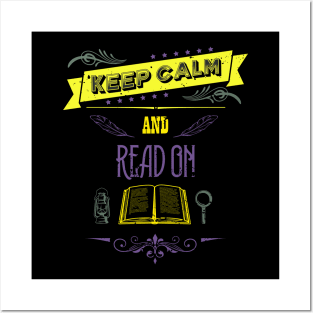 Keep Calm and Read On Vintage RC06 Posters and Art